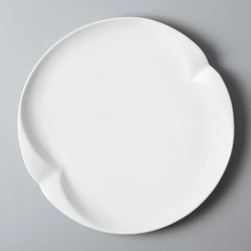 Two Eight royal white dinnerware customized for hotel 2