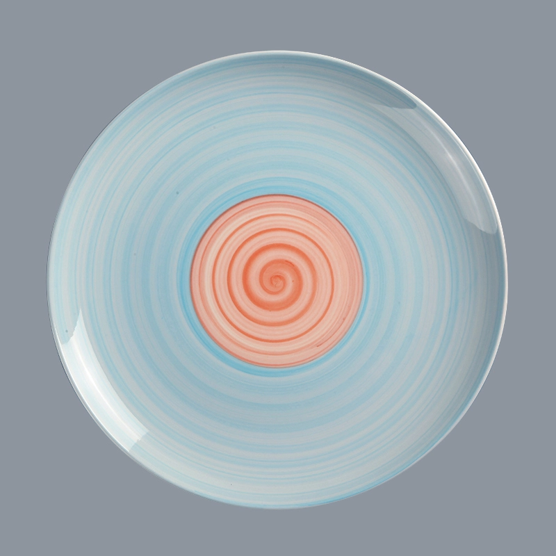 colorful ceramic dinnerware sets white series for kitchen 7