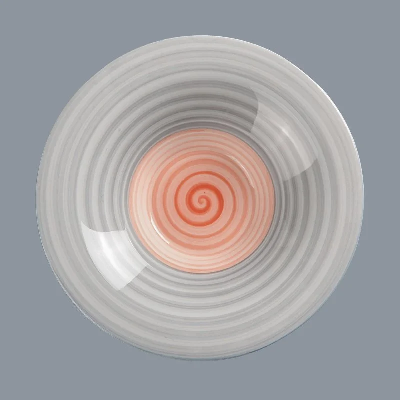 Two Eight durable cream colored porcelain dinnerware round for kitchen 6