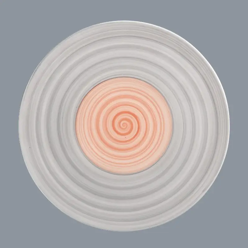 irregular everyday porcelain black from China for dinning room 5