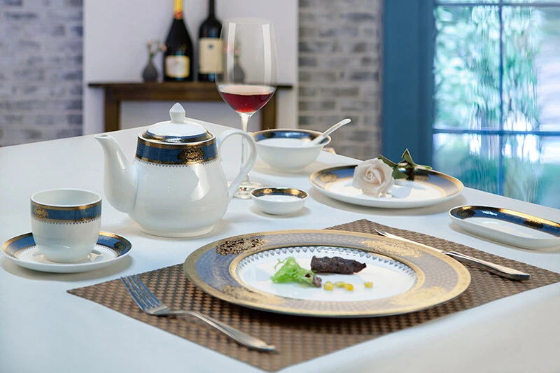 Two Eight fine porcelain tea set company for hotel 10