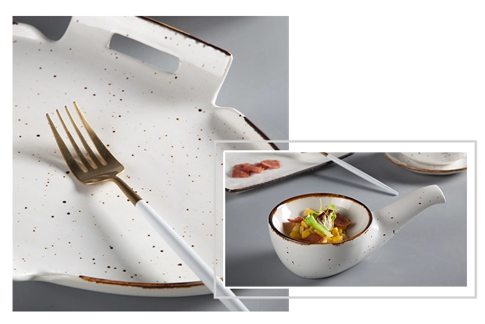 black porcelain dinnerware series for dinner Two Eight 2