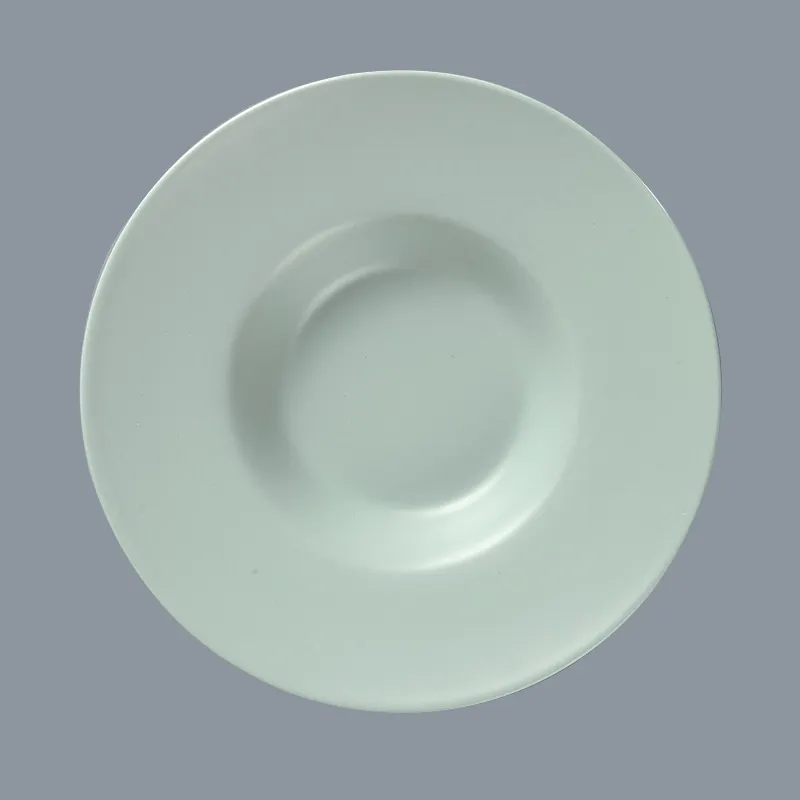 Two Eight colorful restaurant porcelain dinnerware jade for dinning room 3
