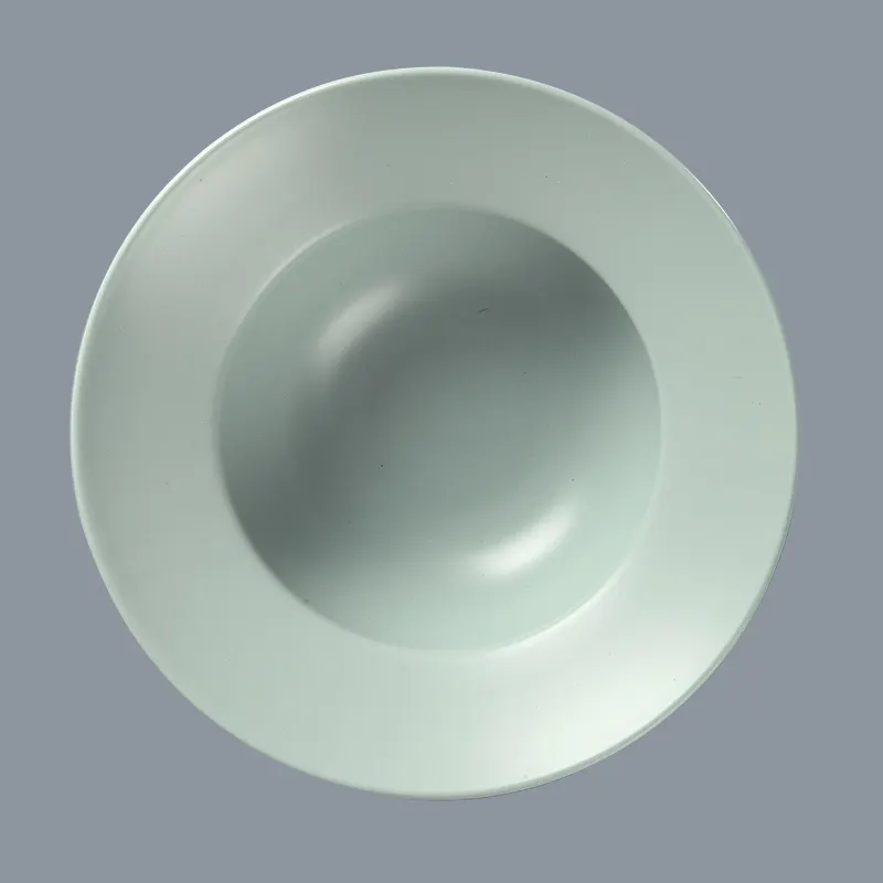 Two Eight colorful restaurant porcelain dinnerware jade for dinning room 4