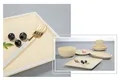 Two Eight modern porcelain tea cups and saucers from China for hotel 2