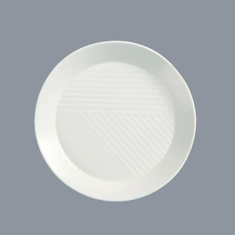 Two Eight colorful restaurant quality plates directly sale for bistro 8