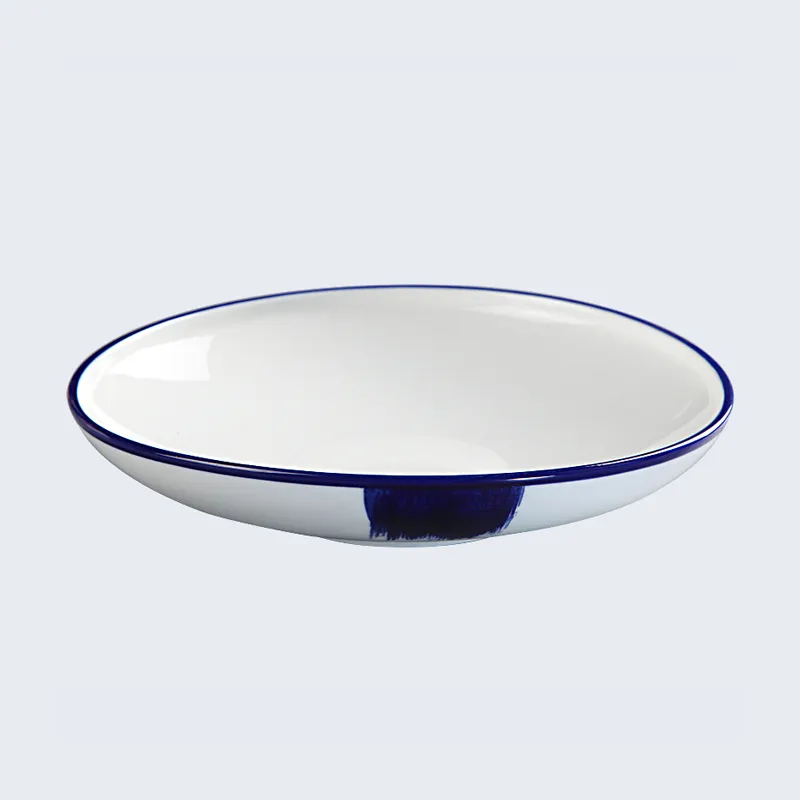 Two Eight square porcelain 12 piece dinner set simple for restaurant 5