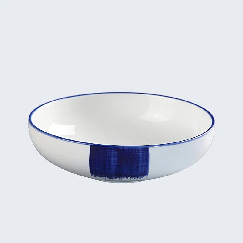 Two Eight square porcelain 12 piece dinner set simple for restaurant 9