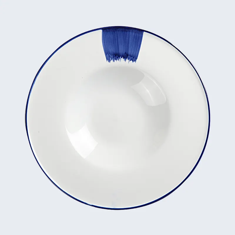 Two Eight square porcelain 12 piece dinner set simple for restaurant 8