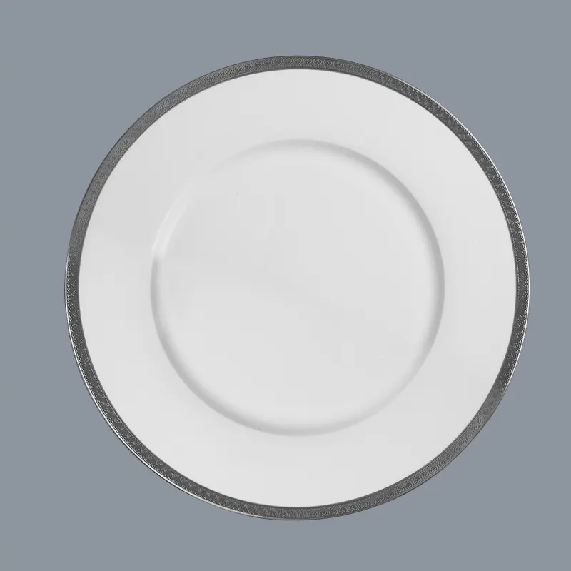 Two Eight modern fine bone china dinnerware white for dinning room 3