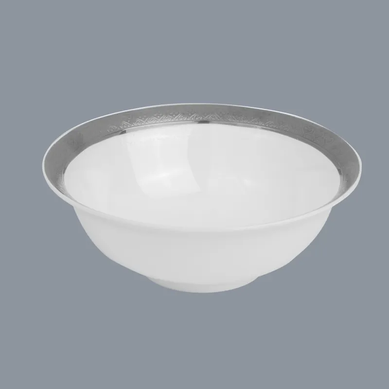 Two Eight modern fine bone china dinnerware white for dinning room 5