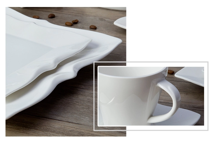 royal cheap white porcelain dinnerware from China for dinner 2
