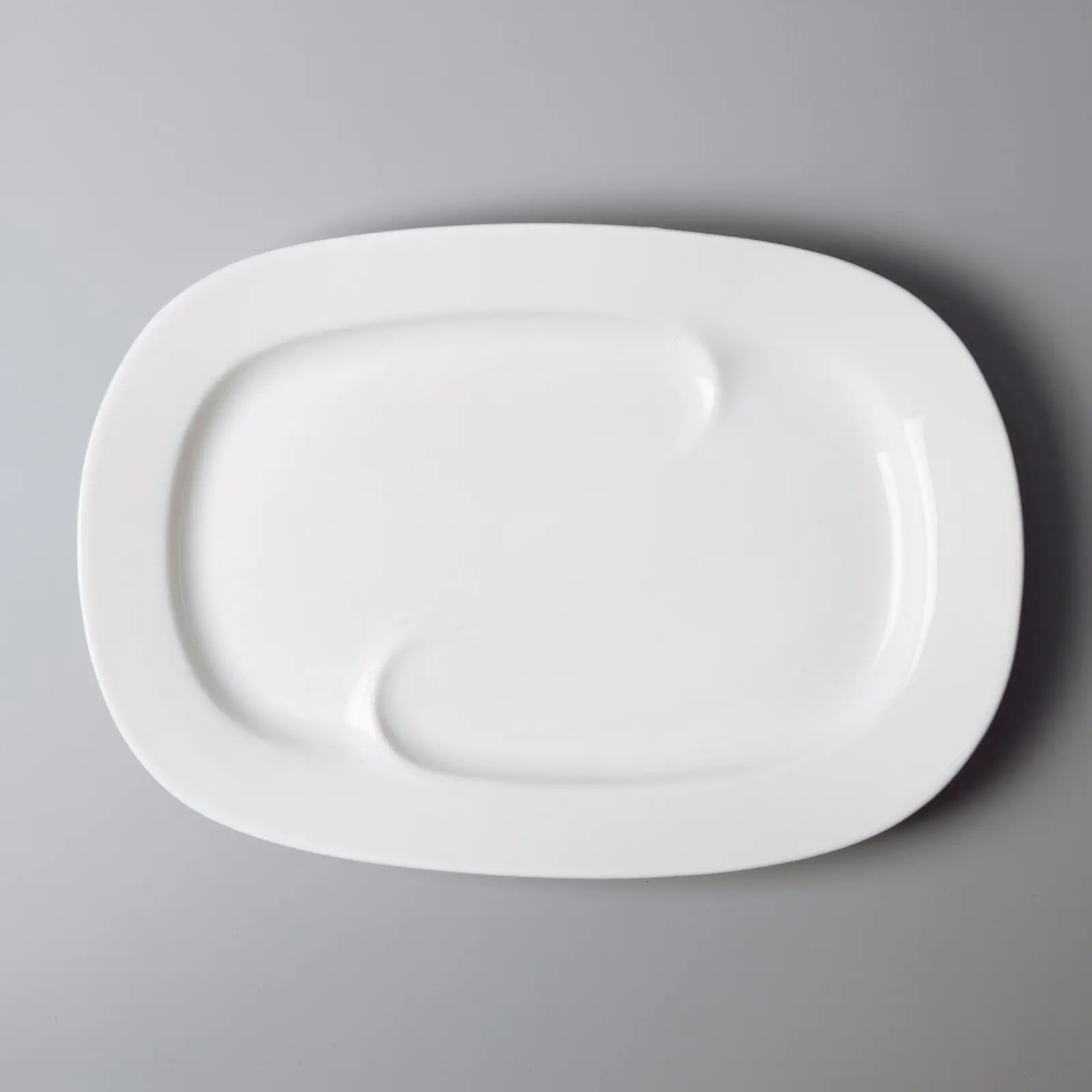 Two Eight elegant white porcelain dinnerware restaurant series for hotel 5