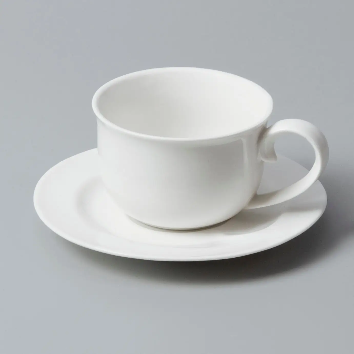 Two Eight elegant white porcelain dinnerware restaurant series for hotel 9