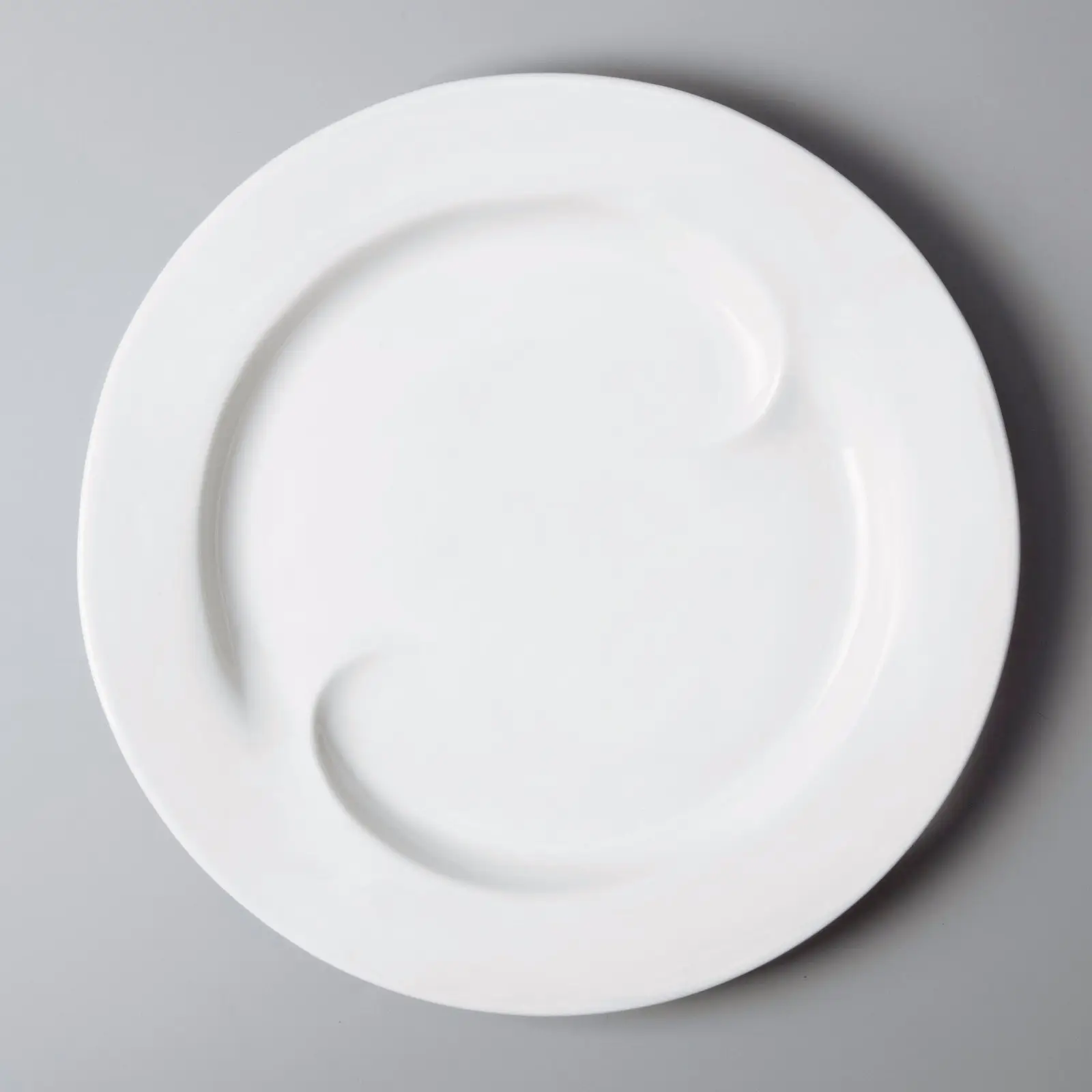 Two Eight elegant white porcelain dinnerware restaurant series for hotel 3