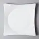 Two Eight white porcelain dinner plates bulk for business for home 3
