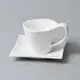 Two Eight white porcelain dinner plates bulk for business for home 9