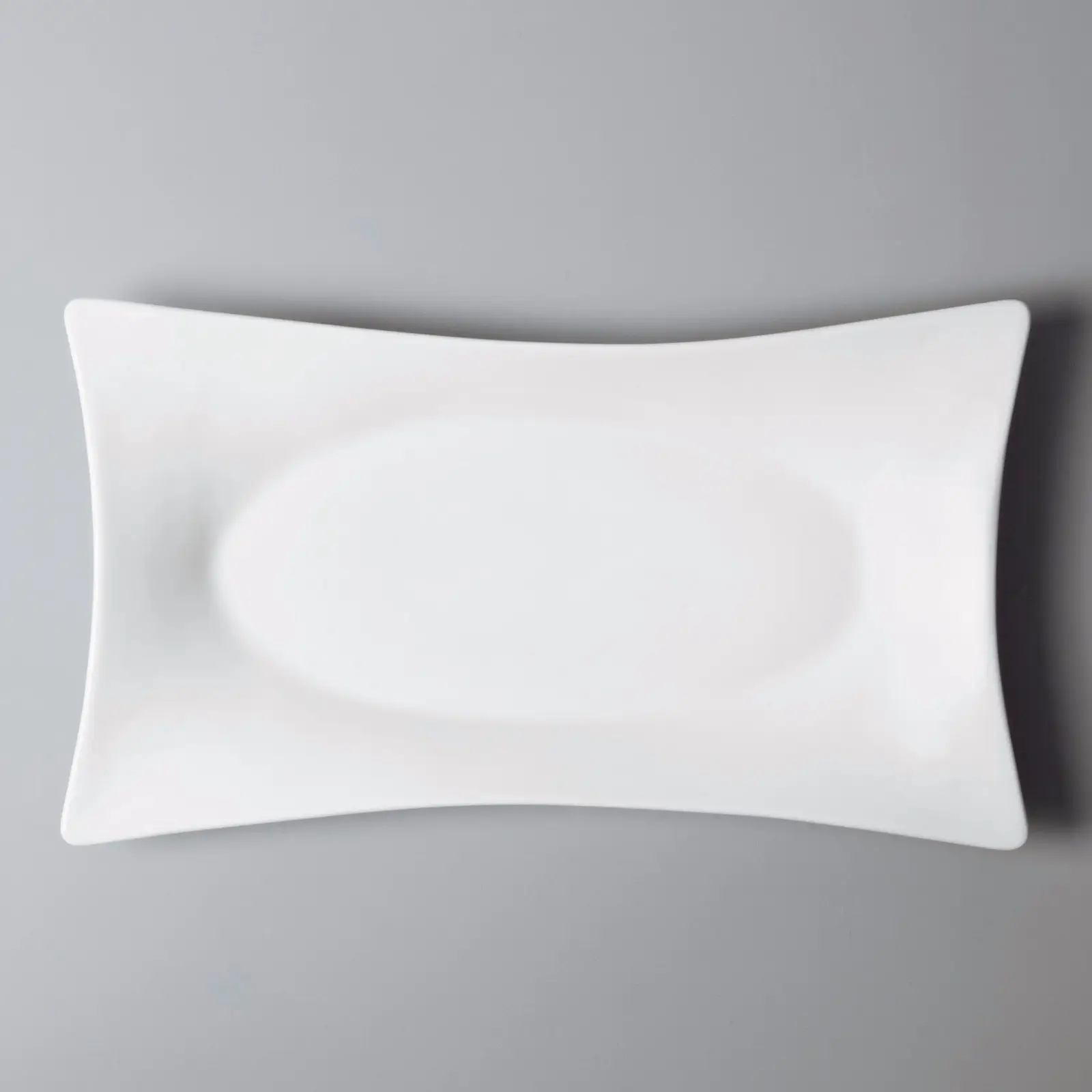 Two Eight white porcelain dinner plates bulk for business for home 5
