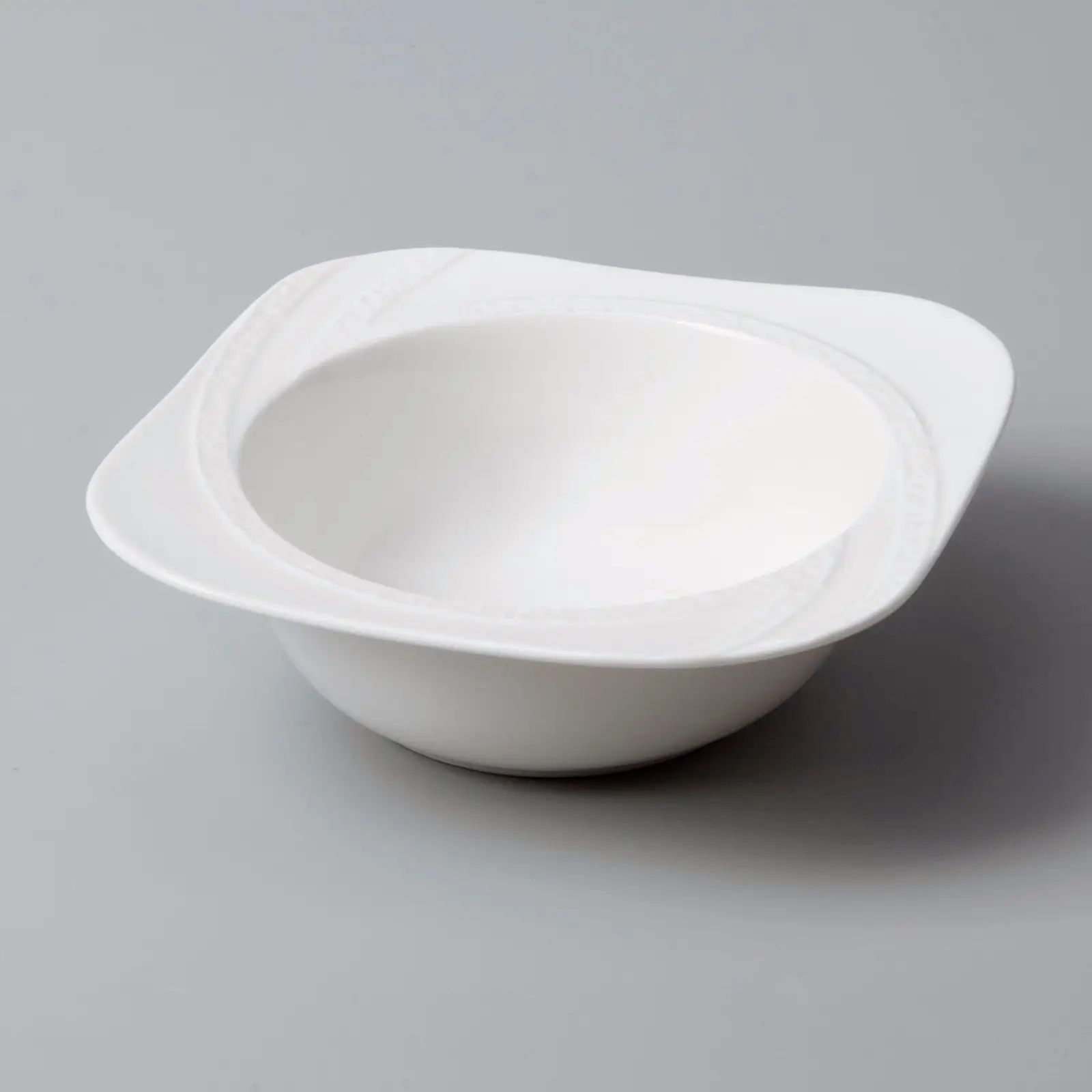 Two Eight sample white bone china dinnerware manufacturer for bistro 5