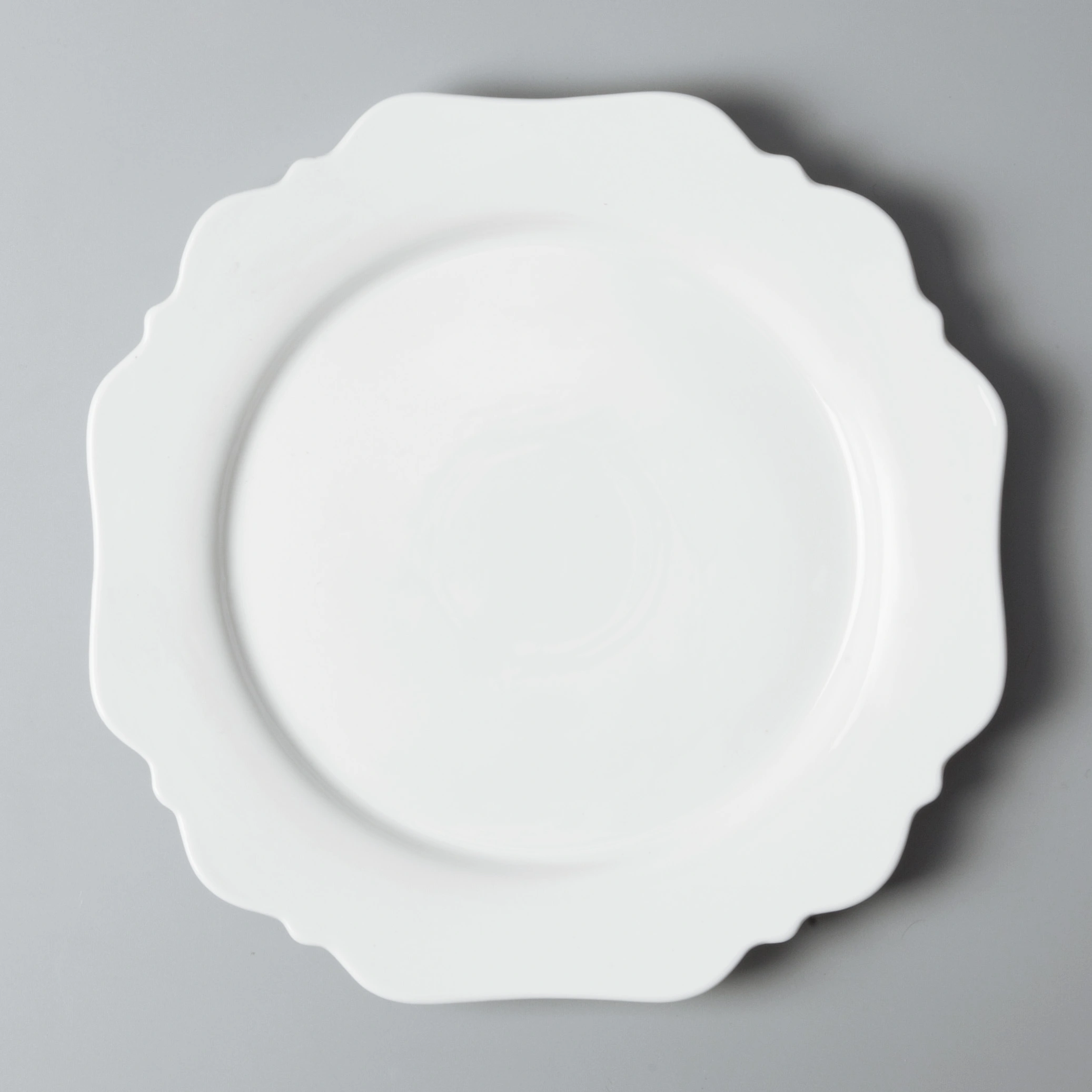 Two Eight royalty cheap white porcelain dinnerware German style for bistro 3