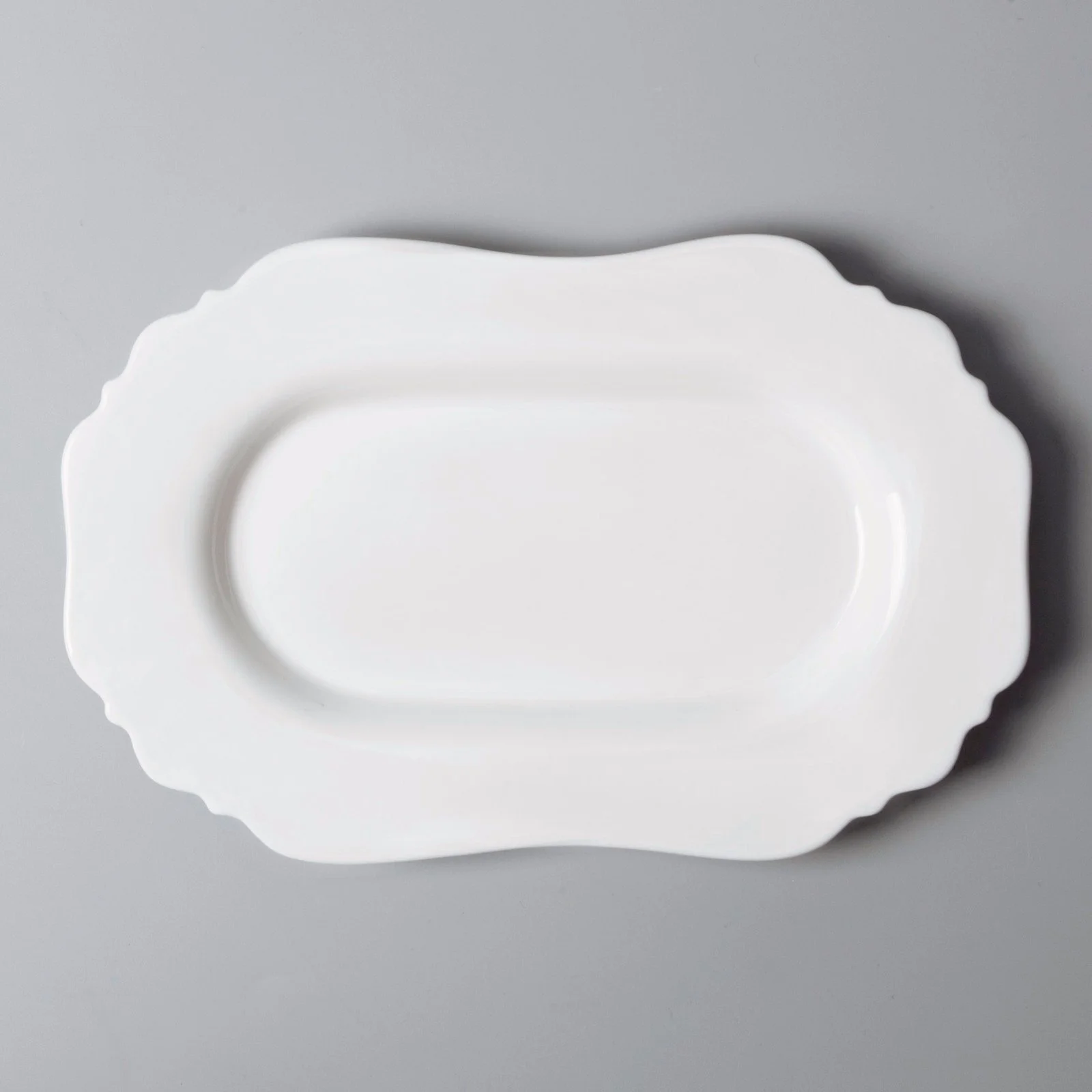 Two Eight royalty cheap white porcelain dinnerware German style for bistro 5