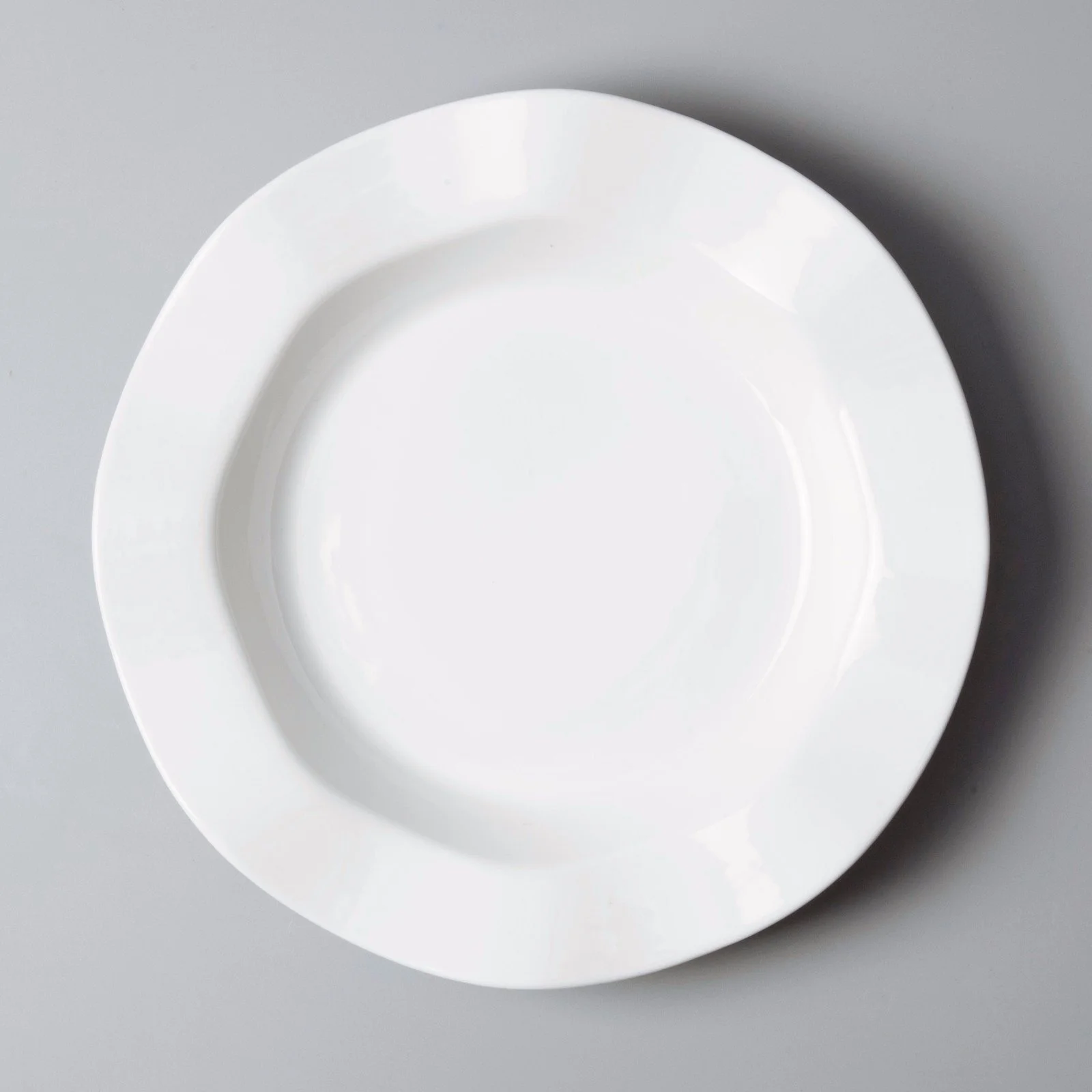 Two Eight rim cheap white dinnerware customized for dinning room 4