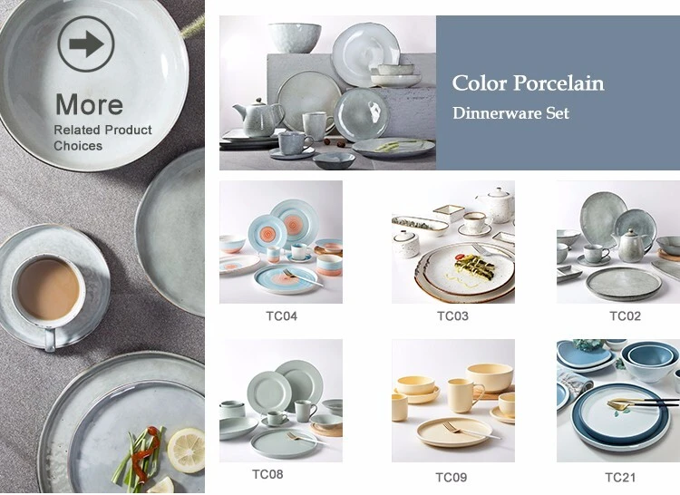 Two Eight New bone china plates manufacturers for dinning room 6