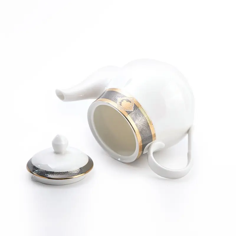 Two Eight Latest teapot and saucer set factory for bistro 4