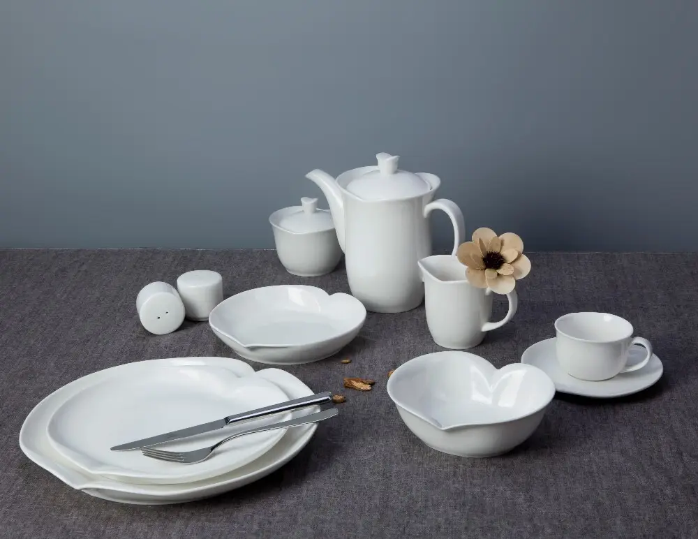 New square porcelain plates factory for home 7