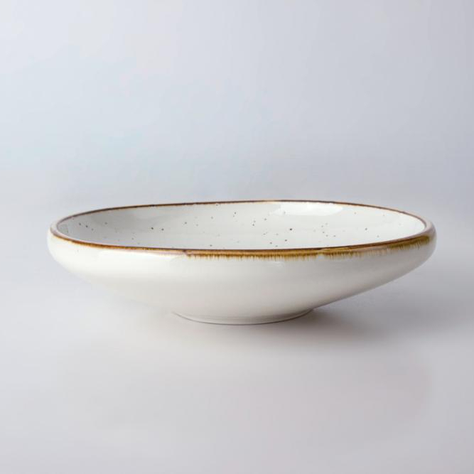 Smooth Modern Glazed Color Hotel Salad Bowl, Asian Restaurant Tableware~ 1