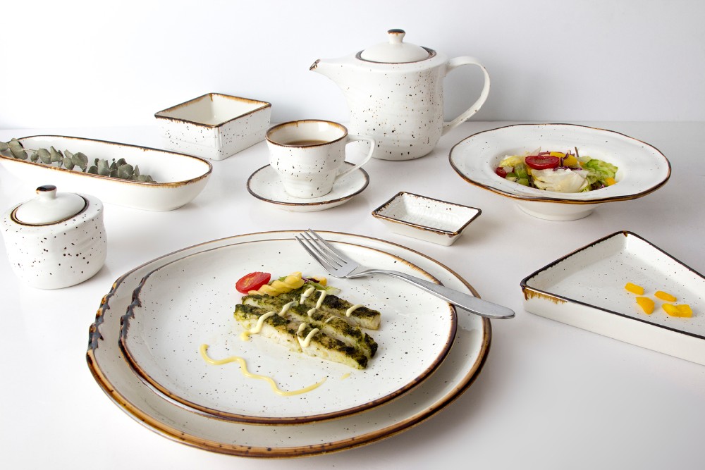 Two Eight New earthenware dishes manufacturers for dinner 7