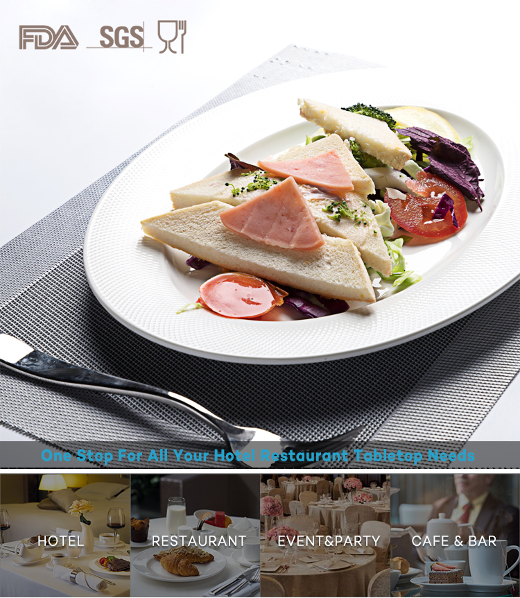 Wholesale Microwave Safe Hotel Plate Sets Porcelain Dinner Sets, Porcelain Hotel Plate Egg Plate Ceramic> 7