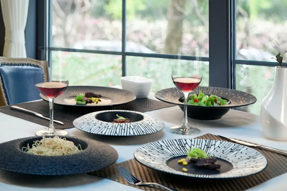 Two Eight mexican ceramic plates for business for home1 2