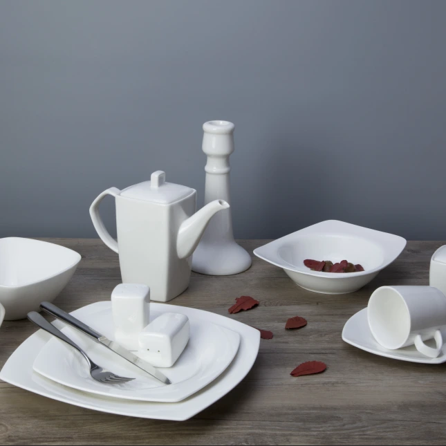 New design wholesale microwave safe pakistani 72 pcs wedding elegance fine porcelain dinner set 1