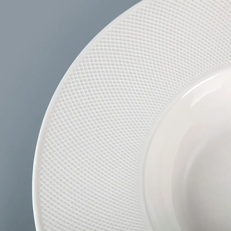 Two Eight oval ceramic bowl 3