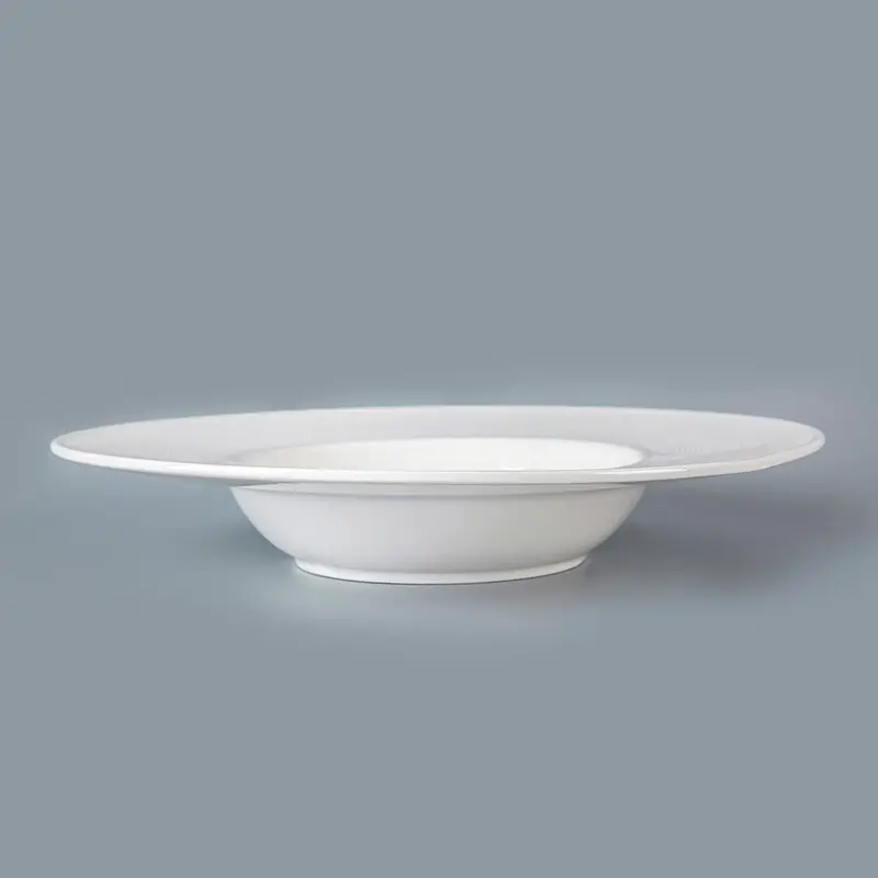 Two Eight oval ceramic bowl 4