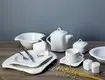 New square porcelain plates factory for home 8