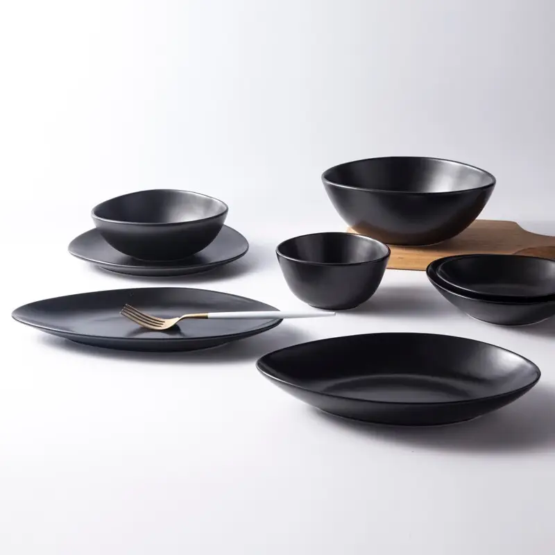 New glazed plate Supply for restaurant 5