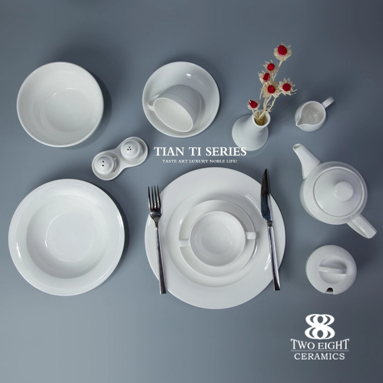 Popular Stock deluxe hotel restaurant crockery for hospitality industry 1
