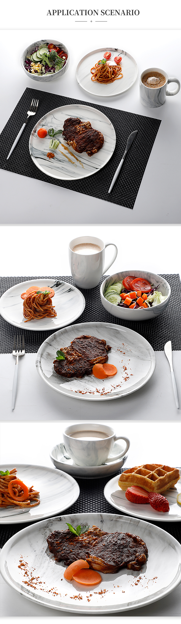 Latest Oven Safe Plates Suppliers for Restaurant Two Eight