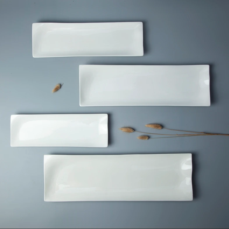 Hot hotel ware porcelain plate white kitchen plate 1
