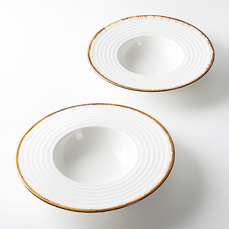 Investment In The Maldives High Temperature Ceramic Hotel Plates Dishes, Wholesale Restaurant Dishes, Nordic Ceramics Dish^ 1