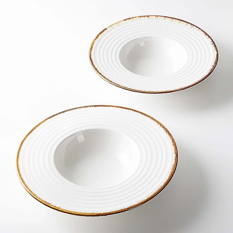 Investment In The Maldives High Temperature Ceramic Hotel Plates Dishes, Wholesale Restaurant Dishes, Nordic Ceramics Dish^ 1