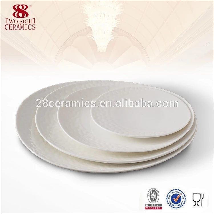 Flower shape dinnerware ceramic types dinner plates 10 inch 1