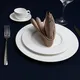 Two Eight flat ceramic plate Supply for bistro 1