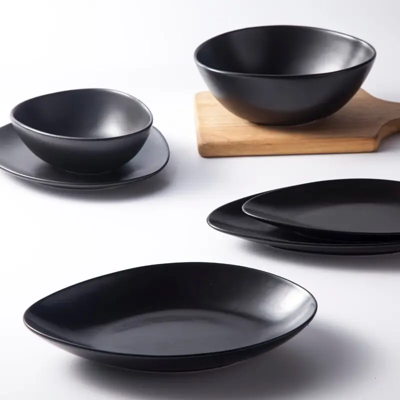 New glazed plate Supply for restaurant 2