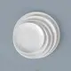 High-quality white ceramic dinner plates manufacturers for hotel 5