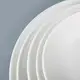 High-quality white ceramic dinner plates manufacturers for hotel 3