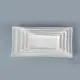 New square porcelain plates factory for home 2