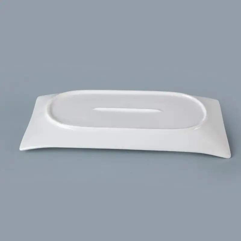 New square porcelain plates factory for home 4
